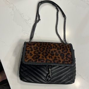 Rebecca Minkoff Edie whipped Flap Shoulder bag